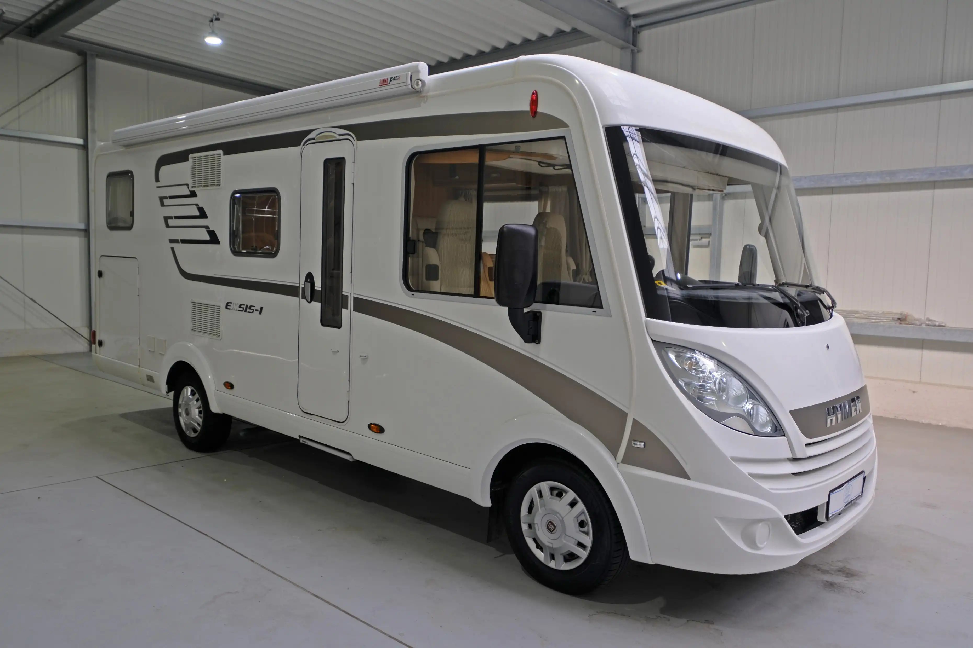 HYMER-ERIBA Exsis I 578/1.Hand/Einzelbetten+Hubbett/Garage/Klima/Markise/Finanzierung möglich